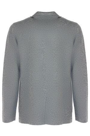 Maglia cardigan in lana merino grigio ROBERTO COLLINA | 253M2001118